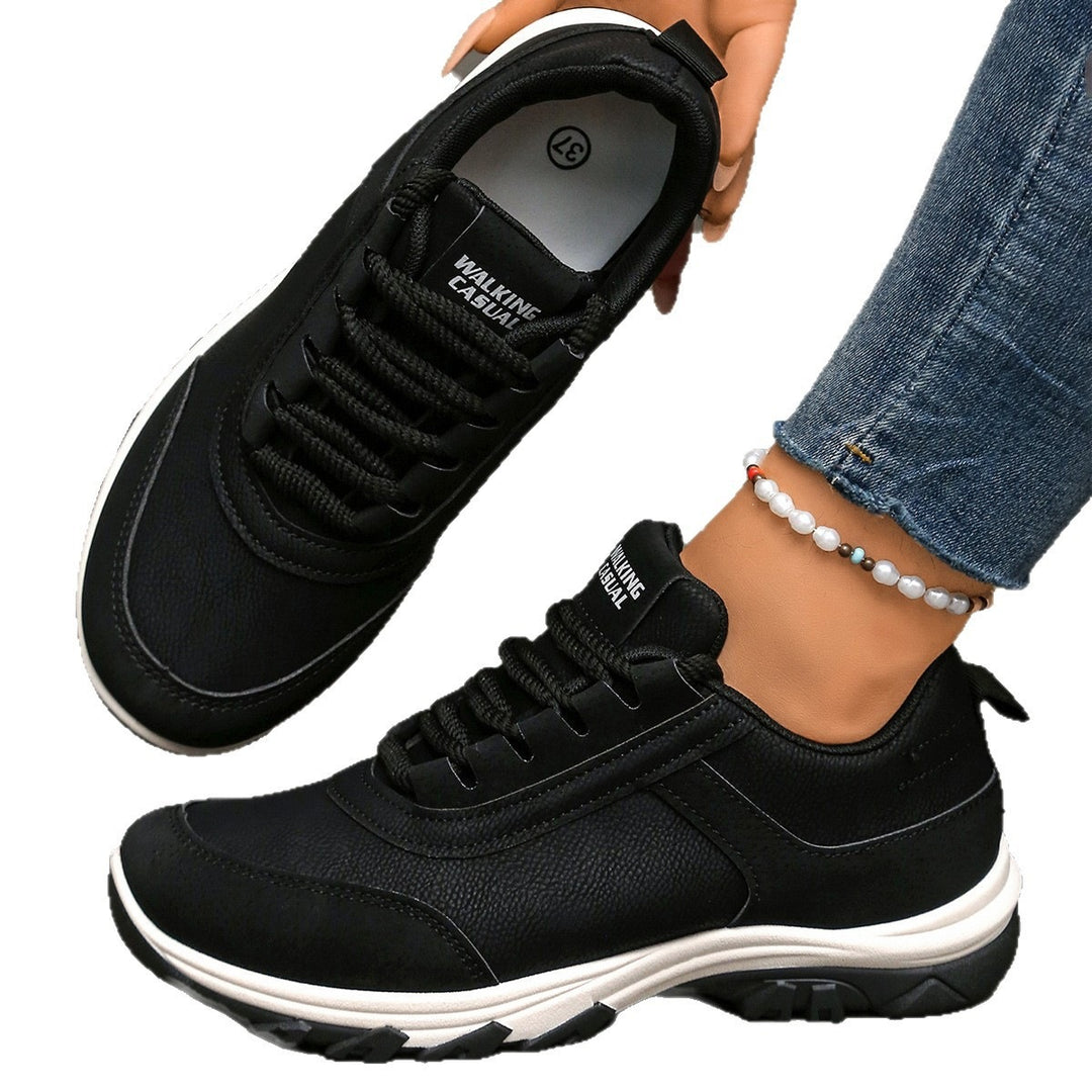 Women's Lightweight Walking Sneakers with Padded Comfort Insole and Profiled Rubber Sole Mune Fashion
