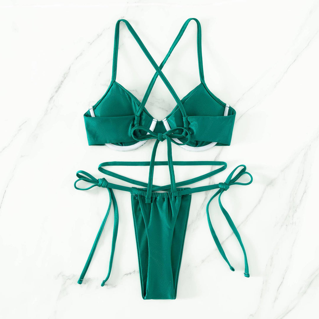 Women Triangle Bikini with innovative strap system and figure-flattering cut Mune Fashion