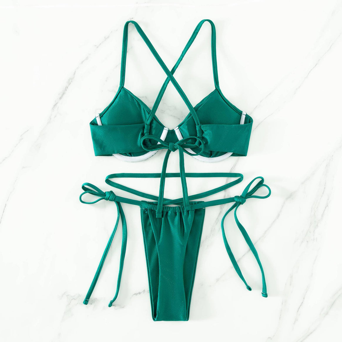 Women Triangle Bikini with innovative strap system and figure-flattering cut Mune Fashion