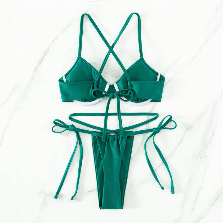 Women Triangle Bikini with innovative strap system and figure-flattering cut Mune Fashion
