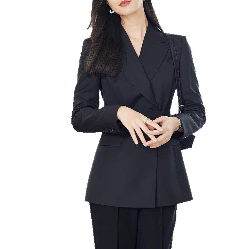 Women Elegant Double-breasted Blazer Mune Fashion 1789268859