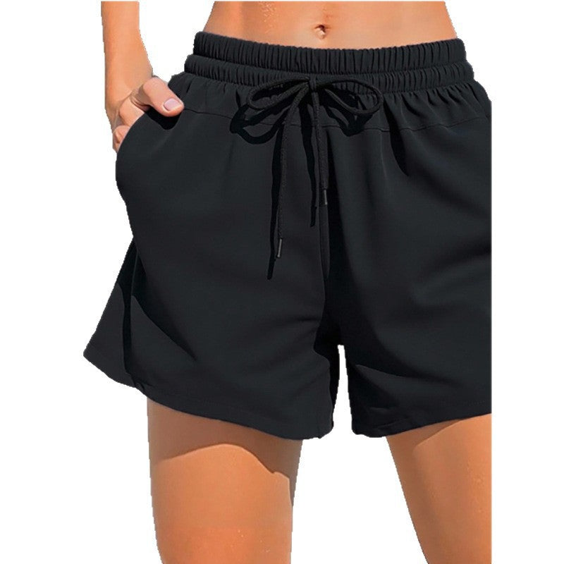 Women's Comfortable Swim Shorts with Elastic Waist Mune Fashion