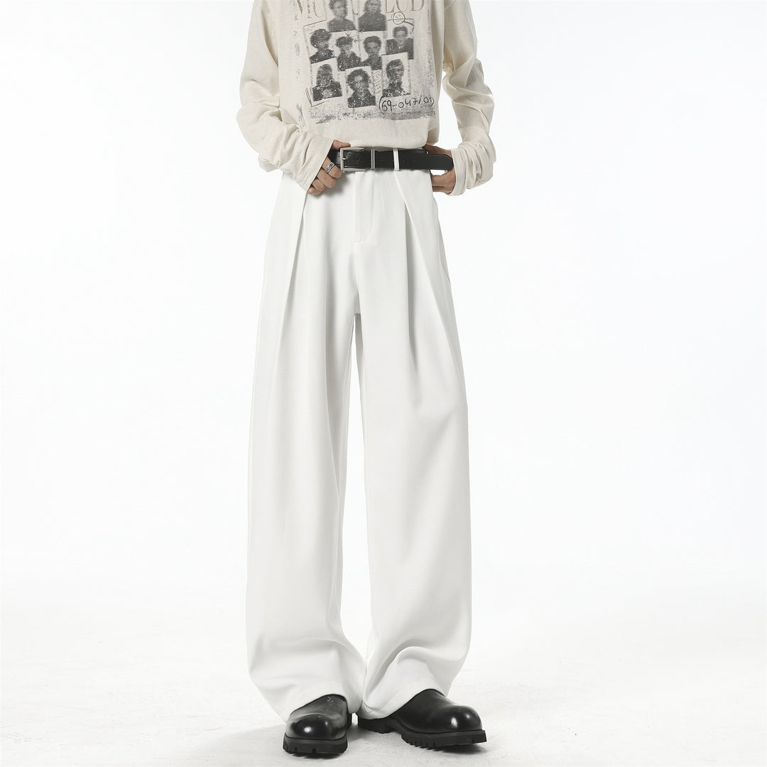 Women Wide-cut High-waisted Pants Mune Fashion