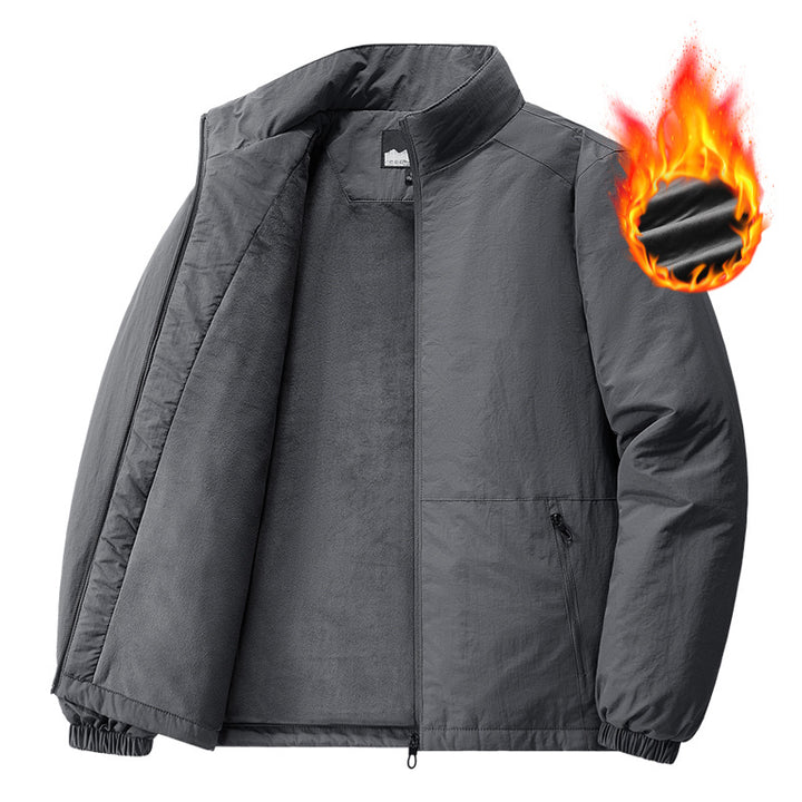 Men's transitional jacket with fleece lining Mune Fashion