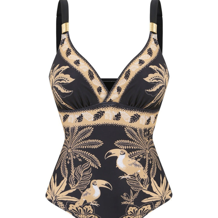 Women's swimsuit with elegant wrap skirt Mune Fashion