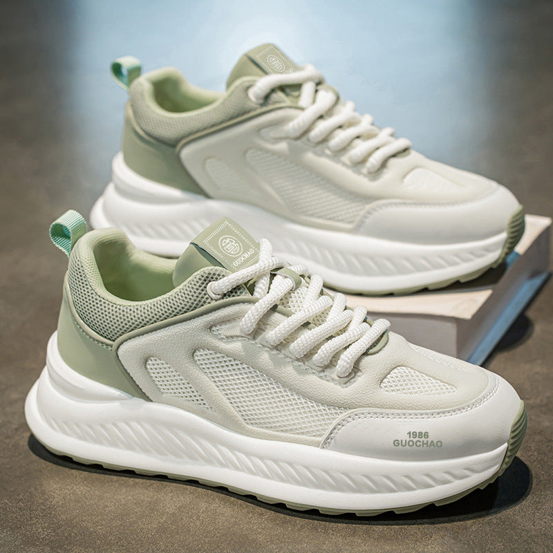 Women's Sporty Casual Sneakers with Breathable Mesh Upper and Cushioned Sole Mune Fashion