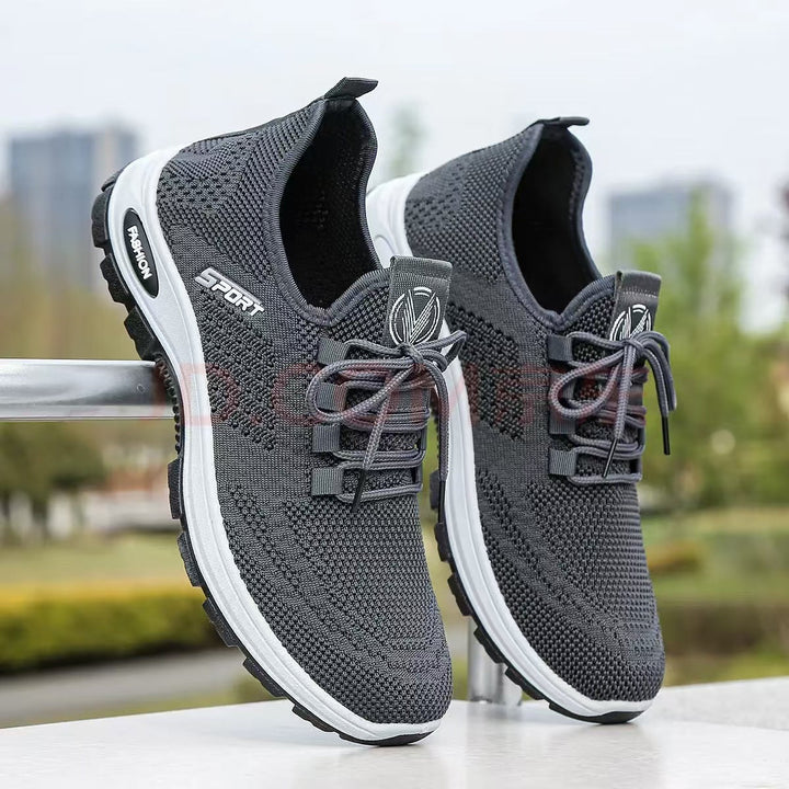 Women Sporty Sneakers with Elastic Upper and Non-Slip Sole Mune Fashion