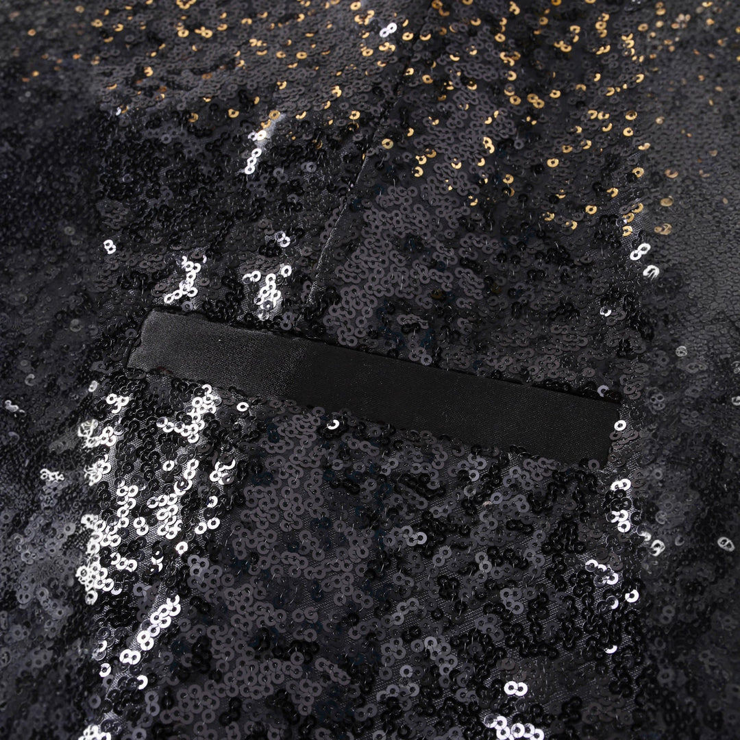 Men's Elegant Sequin Blazer Mune