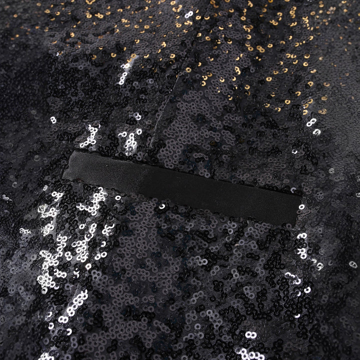Men's Elegant Sequin Blazer Mune