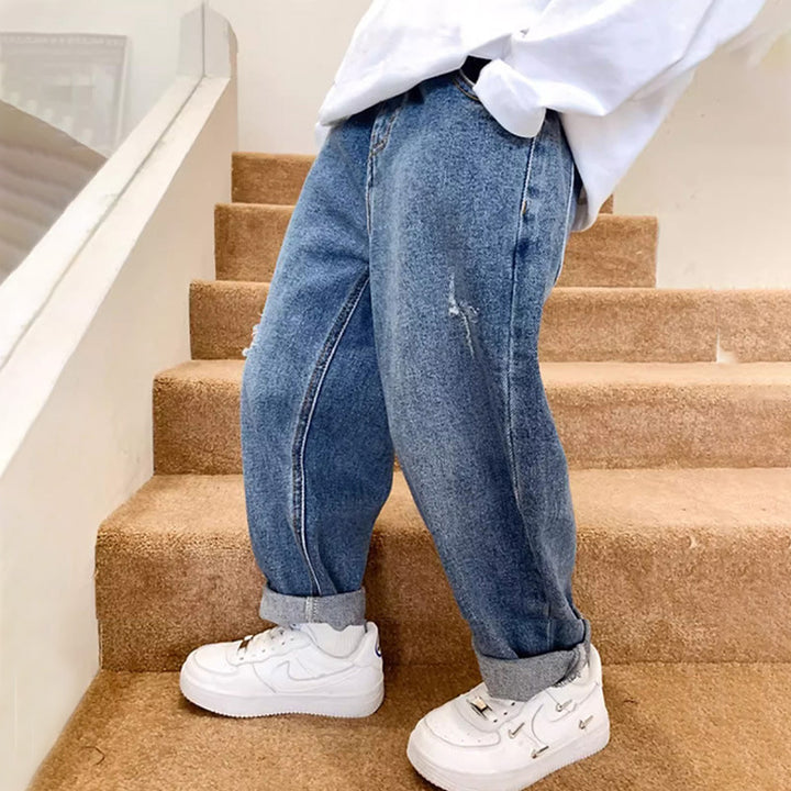 Unisex relaxed baggy jeans with vintage look Mune Fashion