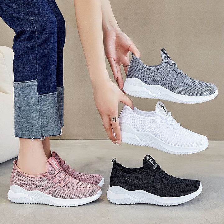 Women's Sporty Sneakers with Breathable Upper Material from Mune Fashion