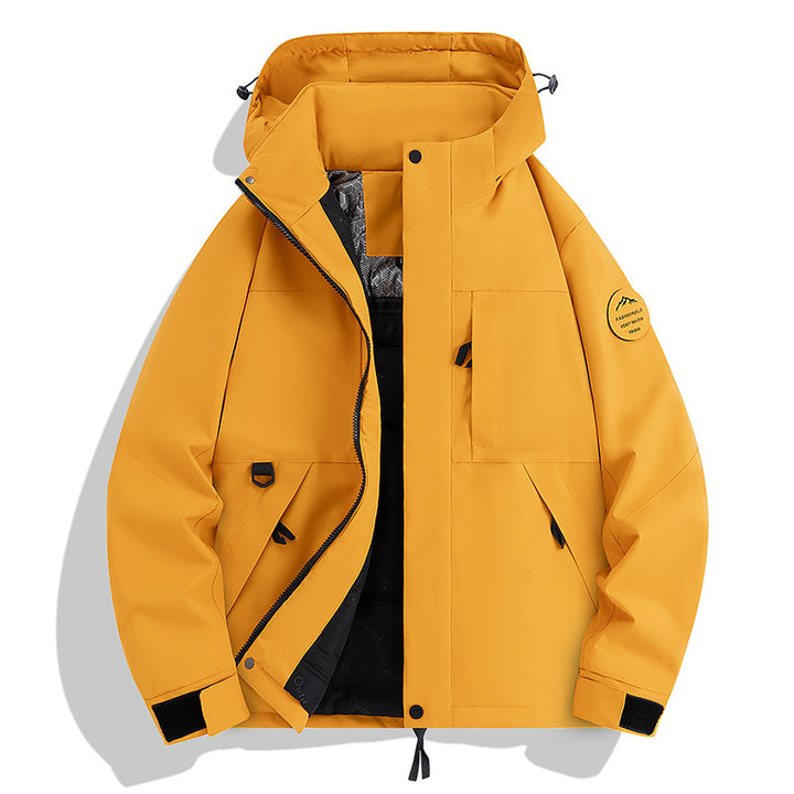 Men's Waterproof and Breathable Softshell Outdoor Jacket Mune Fashion