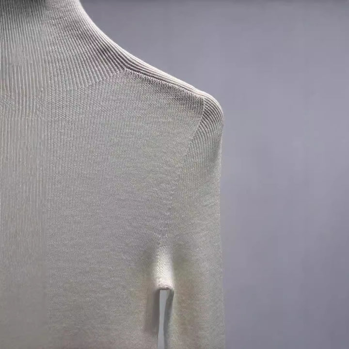 Women Soft Structured Knit Sweater Mune Fashion