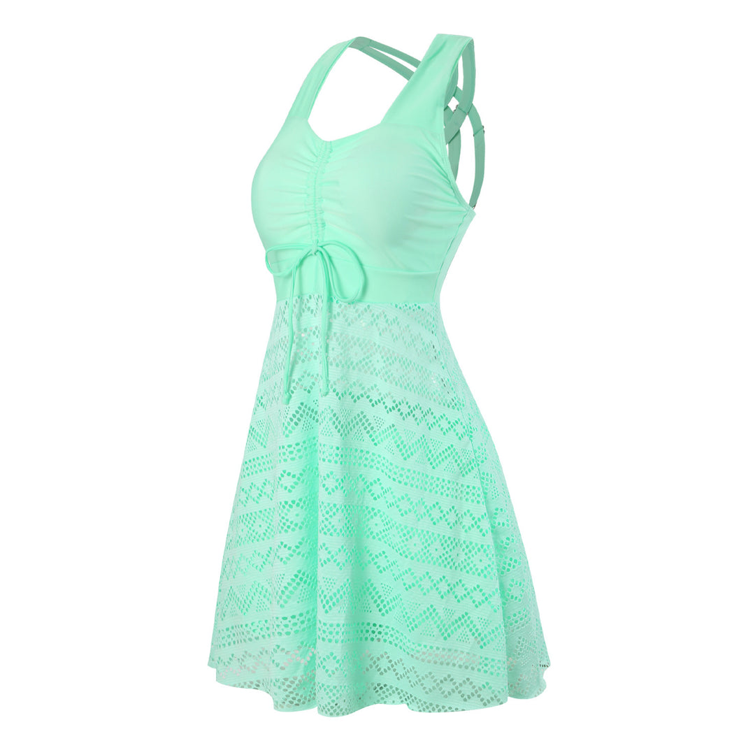Ladies Sporty Summer Dress with Refined Straps Mune Fashion