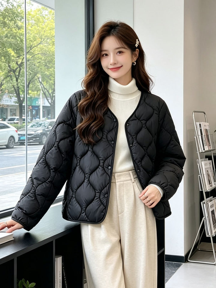 Ladies fashionable and cozy padded jacket Mune Fashion