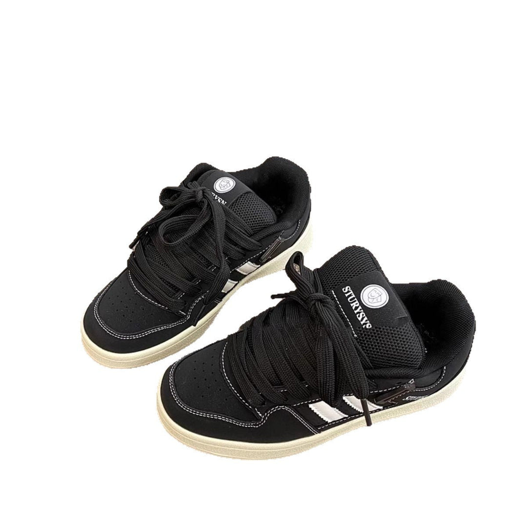 Women's sneakers in urban retro style with cushioned insole and slip-resistant outsole Mune Fashion