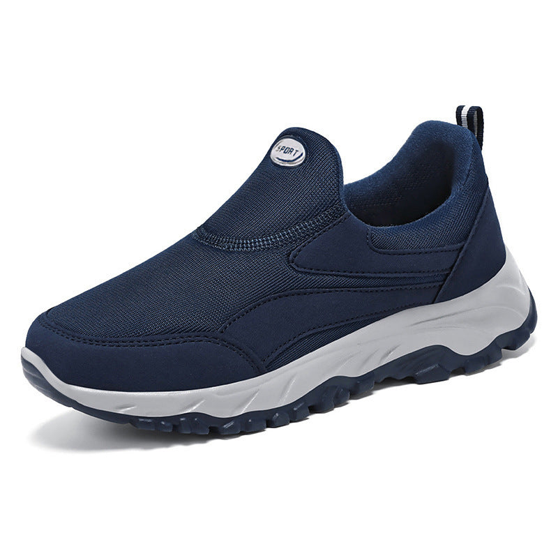 Women’s lightweight slip-on walking sneaker with elastic entry, padded memory insole, and profiled non-slip outsole Mune Fashion