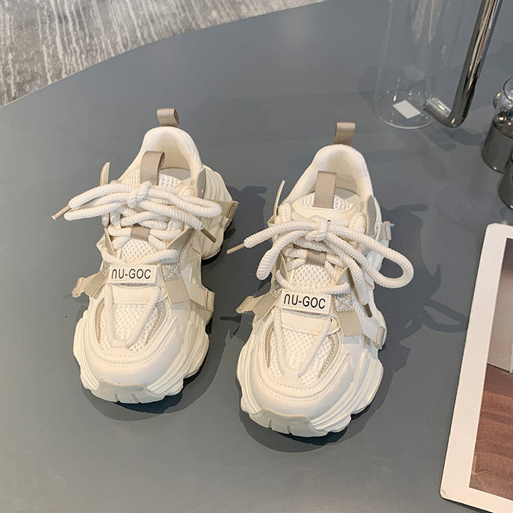 Women's Breathable Sneakers with Innovative Lacing System Mune Fashion