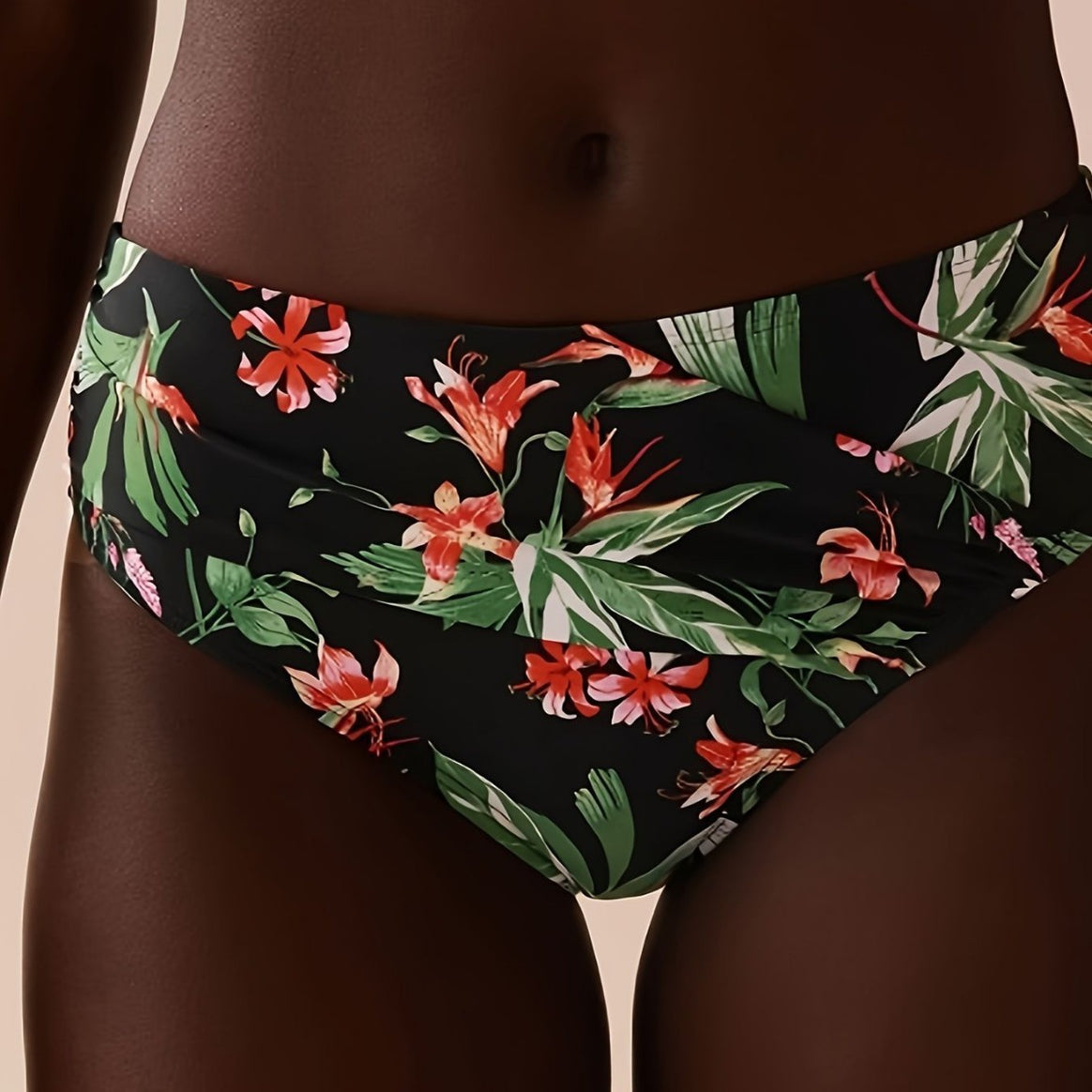 Women Colorful Patterned Triangle Bikini Mune Fashion