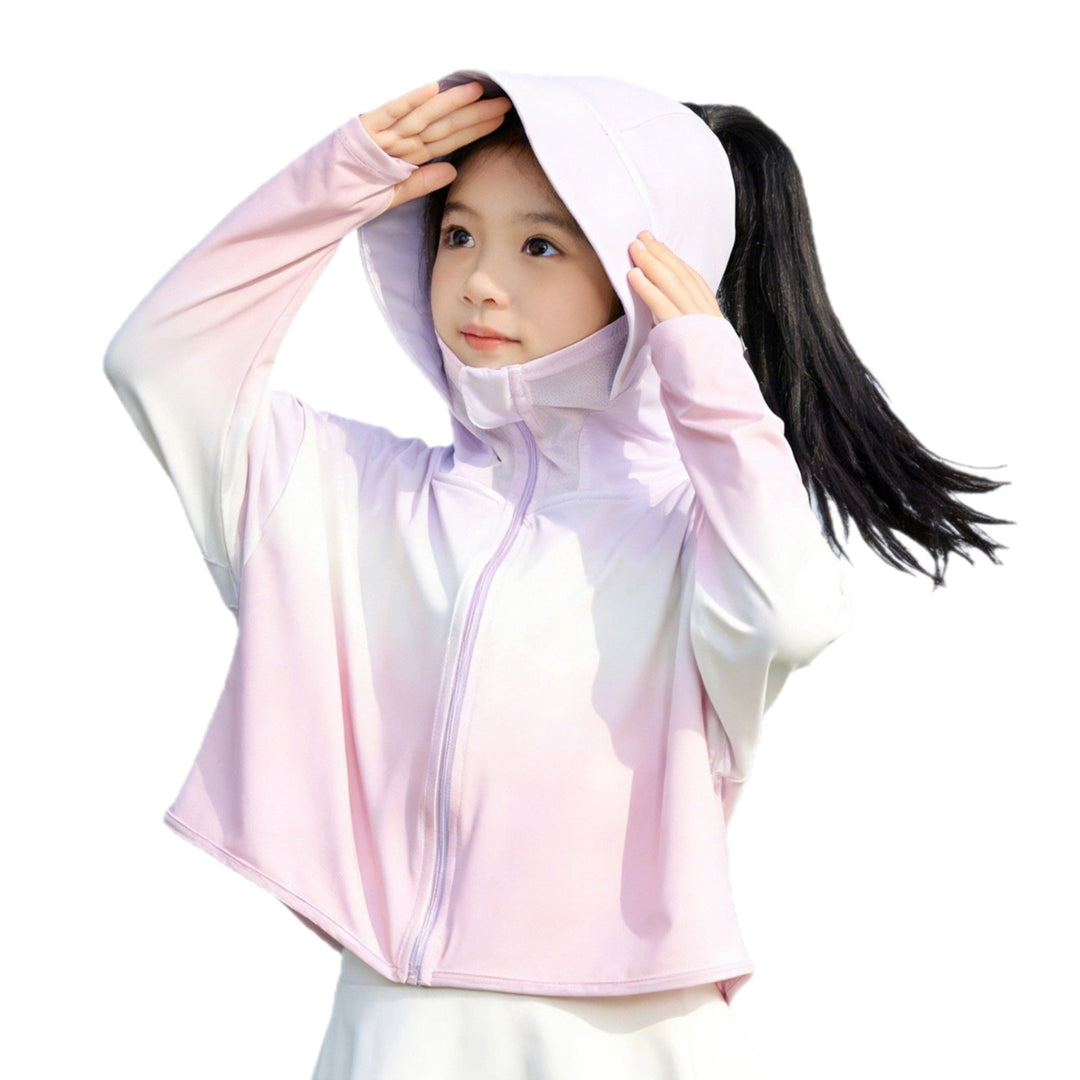 Ladies sports jacket with functional UV protection and hood Mune Fashion