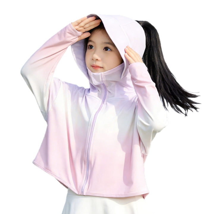 Ladies sports jacket with functional UV protection and hood Mune Fashion