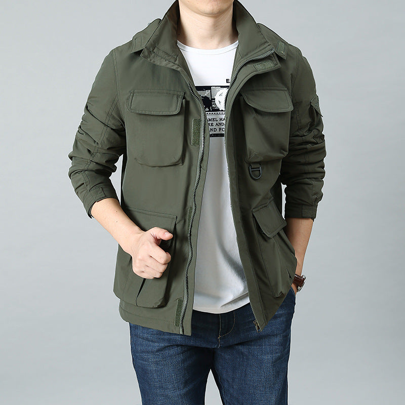 Men's Functional Utility Jacket Mune Fashion
