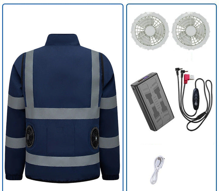 Unisex portable battery fan set for cooling vest with quiet fans Mune Fashion