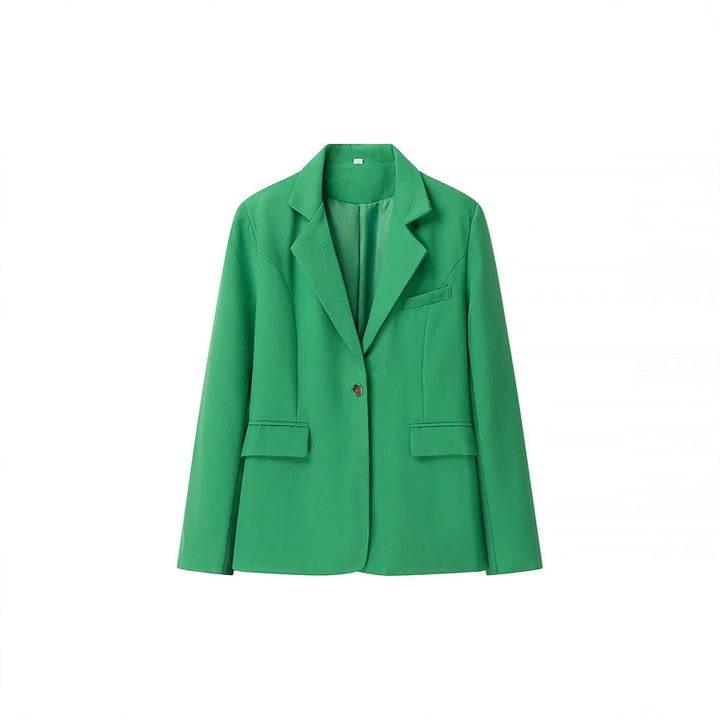 Ladies' Boucle Two-Piece with Tailored Long Blazer, Corset Cropped Top and High-Cut Shorts Mune Fashion