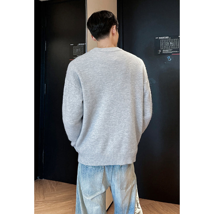 Men's Fashion Round Neck Sweater Mune Fashion