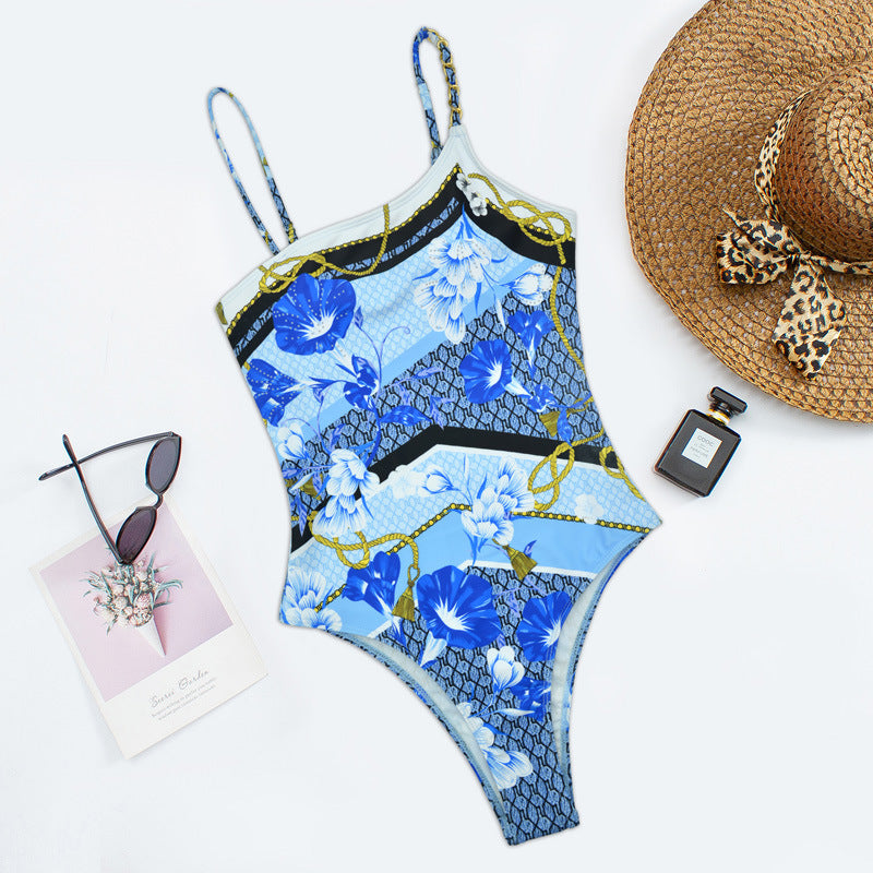 Ladies Floral Swimsuit Mune Fashion