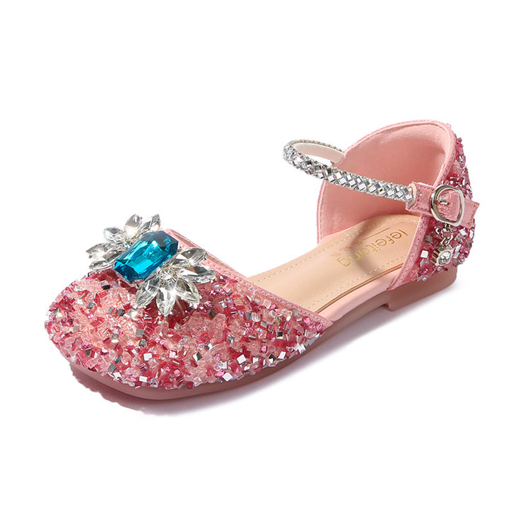 Girl Sparkling Ballerina with decorative rhinestones Mune Fashion