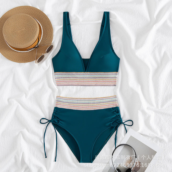 Women's High-Cut Sport Bikini Mune Fashion