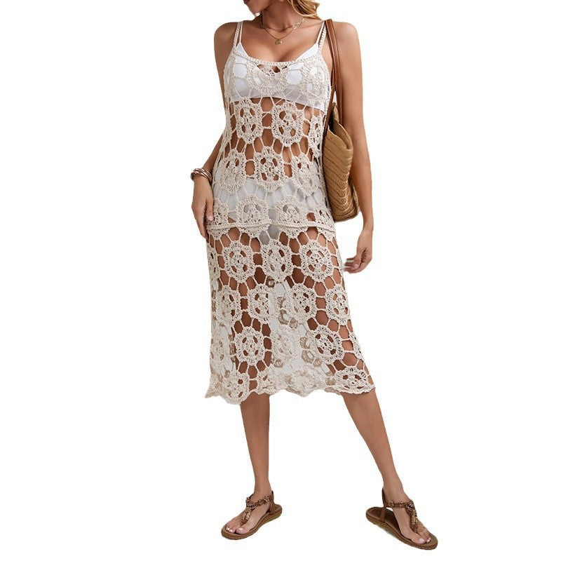 Women's form-fitting maxi dress with cut-outs Mune Fashion