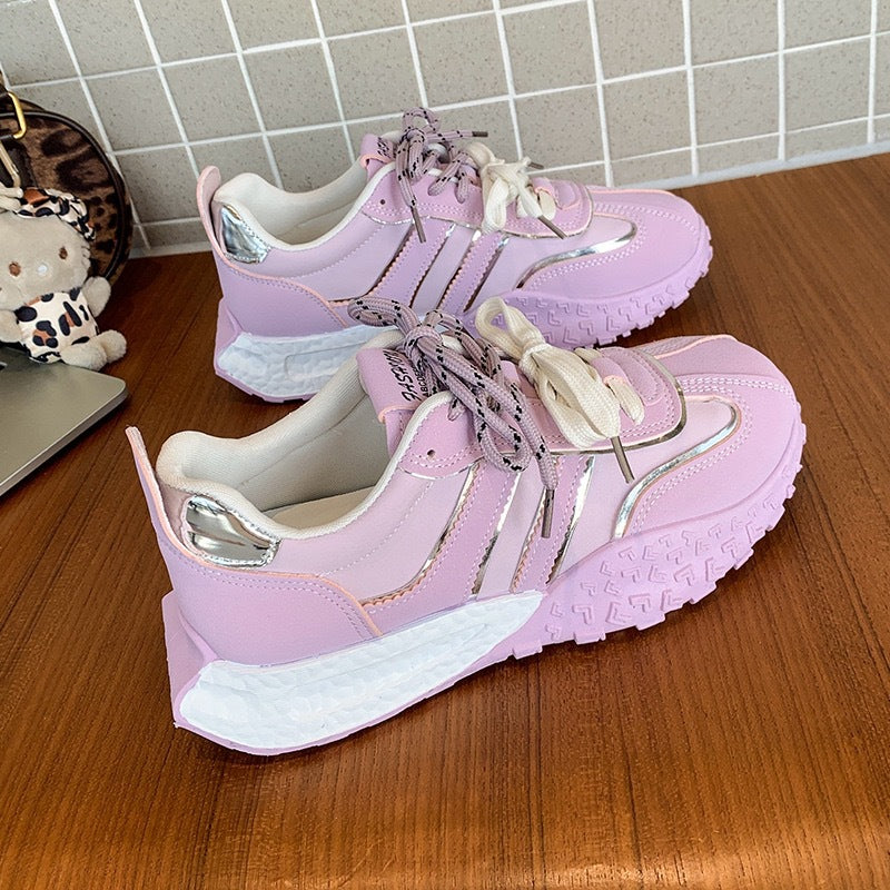 Women's Chunky Sneaker with slip-resistant sole and breathable upper material Mune Fashion