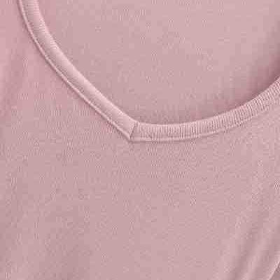 Women's Fitted Midi Dress with Side Ruching and Double Neckline Mune Fashion