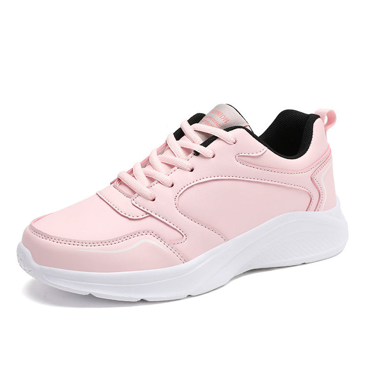 Ladies' comfortable everyday sneakers with padded shaft, shock-absorbing EVA midsole, and grippy rubber outsole Mune Fashion