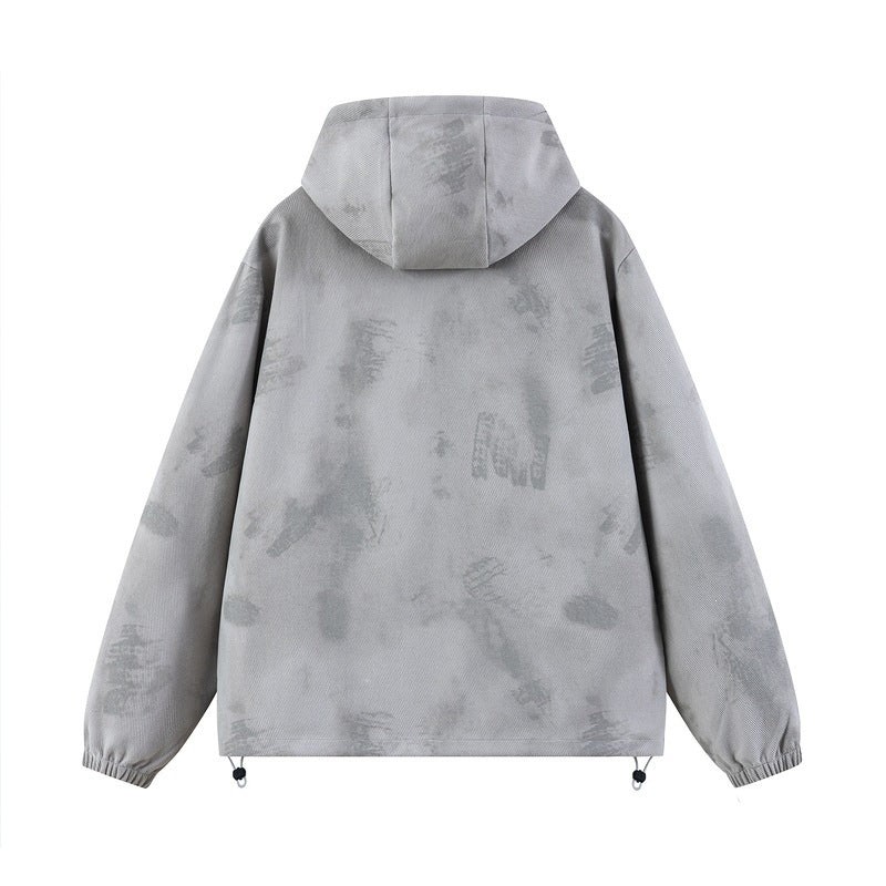 Women’s sporty hooded jacket with side zippers Mune Fashion