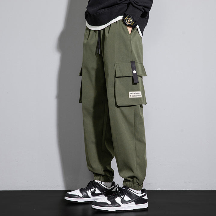Men's Comfortable Cargo Pants with Multiple Pockets Mune Fashion
