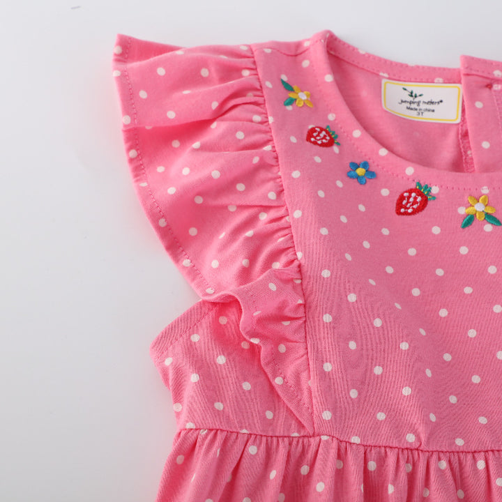 Girls casual dress with enchanting cat designs Mune Fashion