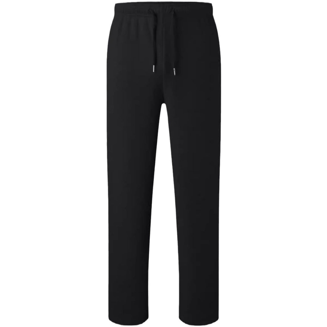 Men's nan Relaxed-Fit Sweatpants with straight leg fleece lining and elastic drawstring waistband Mune Fashion