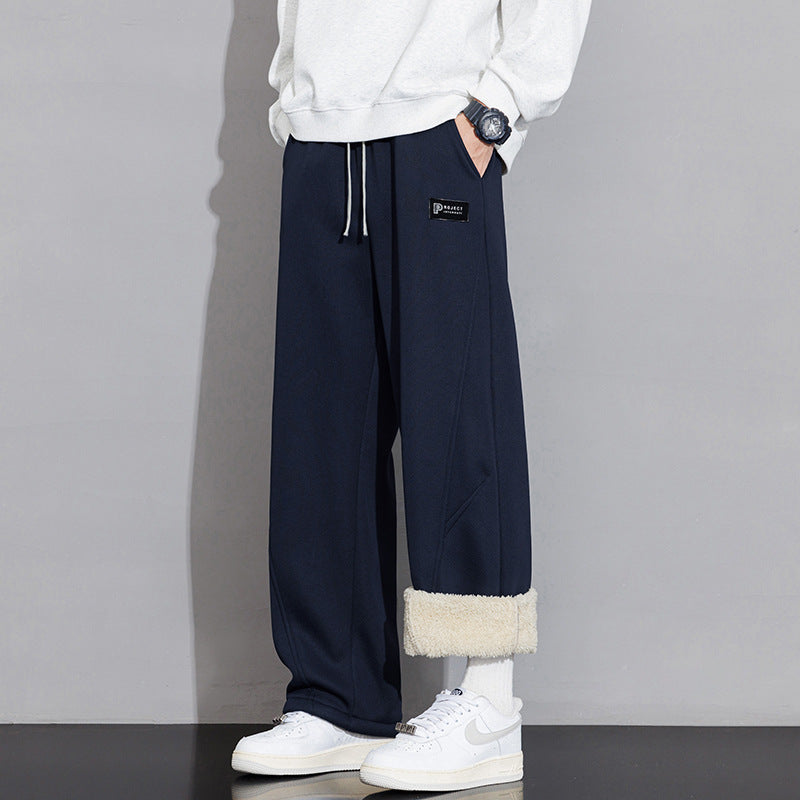 Men's Fashionable and Comfortable Plush Pants