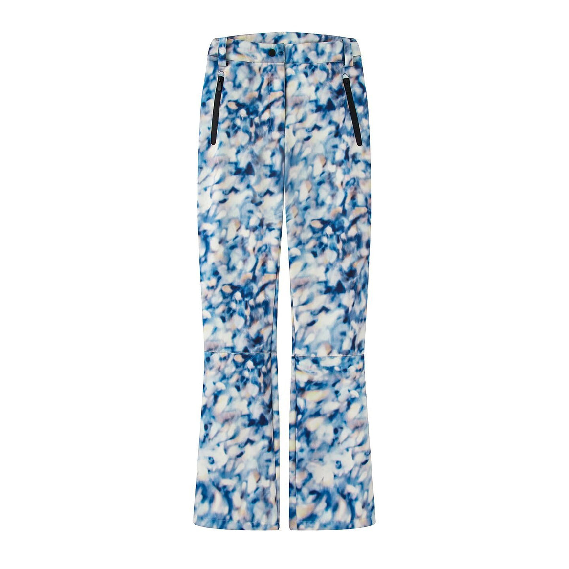 Women Wide Functional Pants with Zipper Pockets and Reinforced Inner Leg Panel Mune Fashion