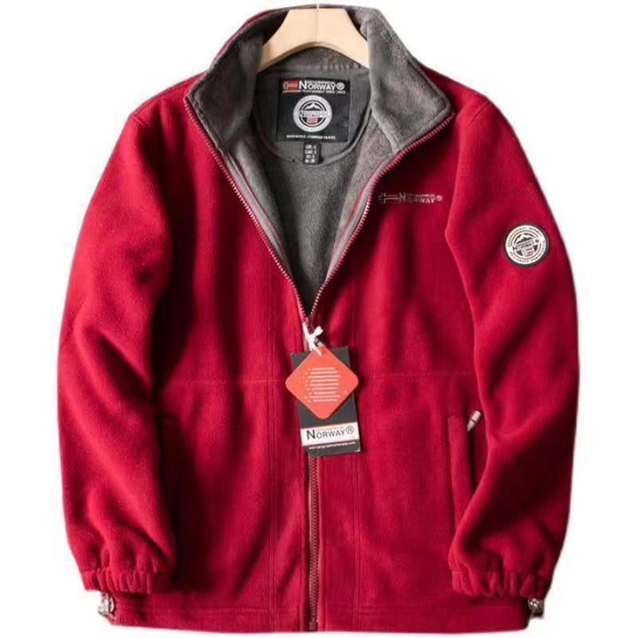 Men's Soft Fleece Jacket Mune Fashion