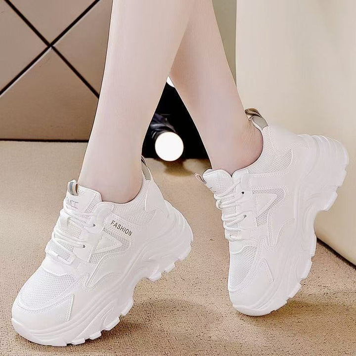 Women's Chunky Sneakers with sporty design and breathable upper material combination Mune Fashion