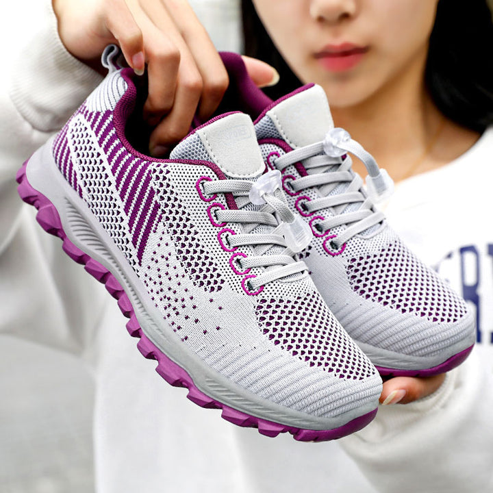 Men's breathable knitted running shoe with shock-absorbing EVA sole Mune Fashion