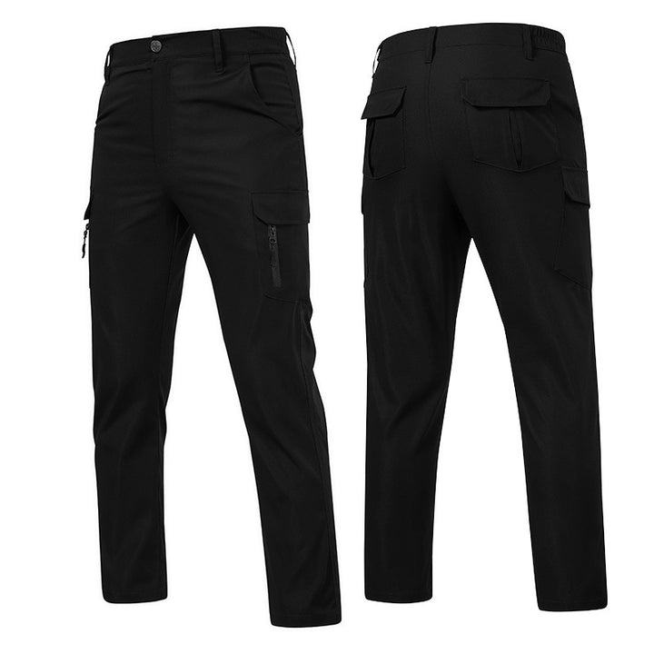 Men's Comfortable Cargo Pants with Elastic Cuffs Mune Fashion
