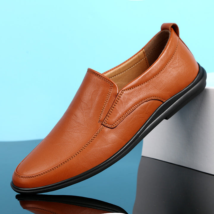 Men's Elegant Slip-On Business Half Shoe with Padded Comfort Insole Mune Fashion