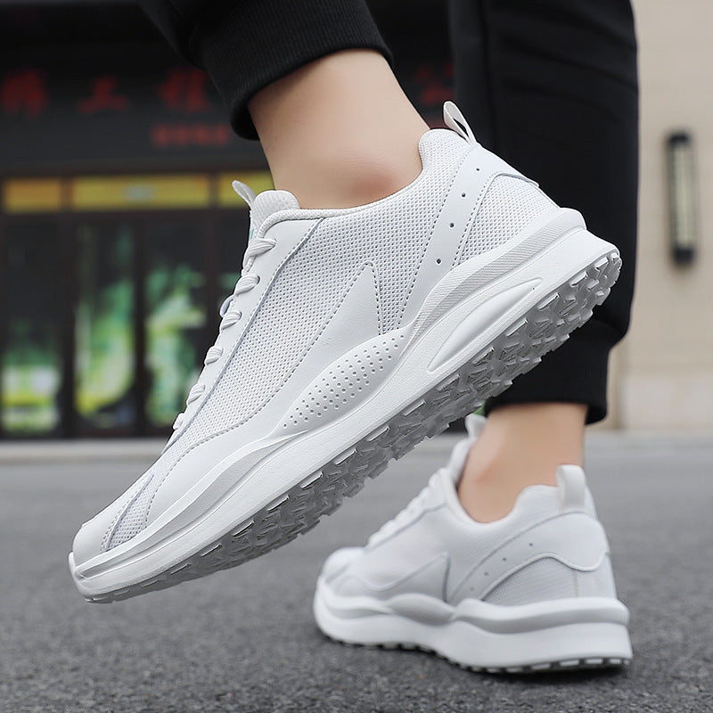 Men's nan urban comfort sneakers with air channel cushioning and slip-resistant profile sole Mune Fashion