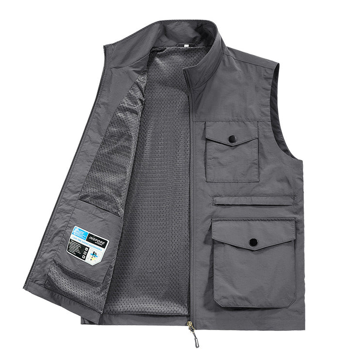 Men's Practical Multifunctional Fishing Vest Mune Fashion