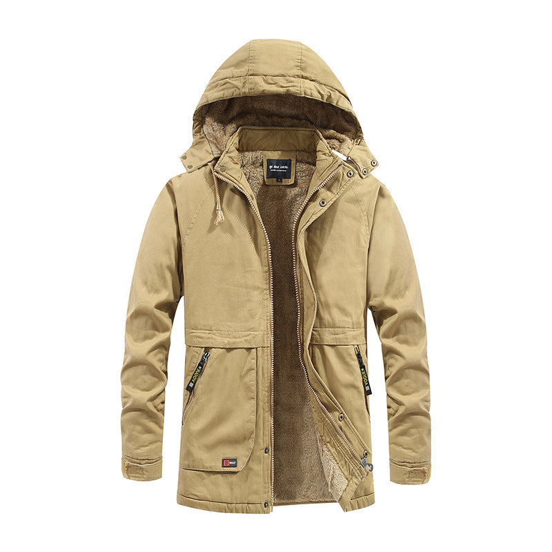 Men's Urban Field Parka with all-over teddy fleece lining and multiple pockets Mune Fashion